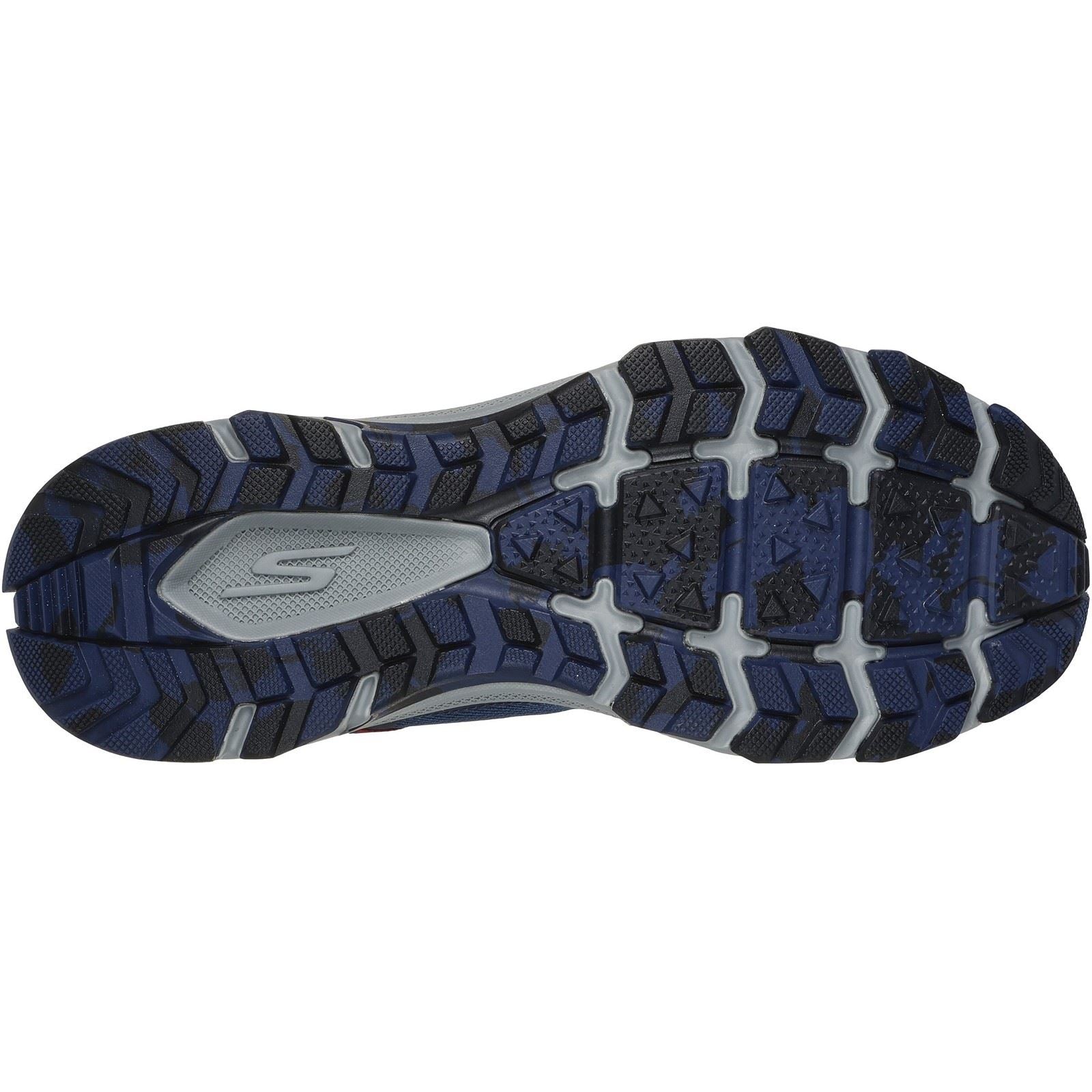 Skechers Performance GO RUN Trail Altitude 2.0 Marble Rock 3 Herren Sneaker aus Leder in Marineblau/Rot