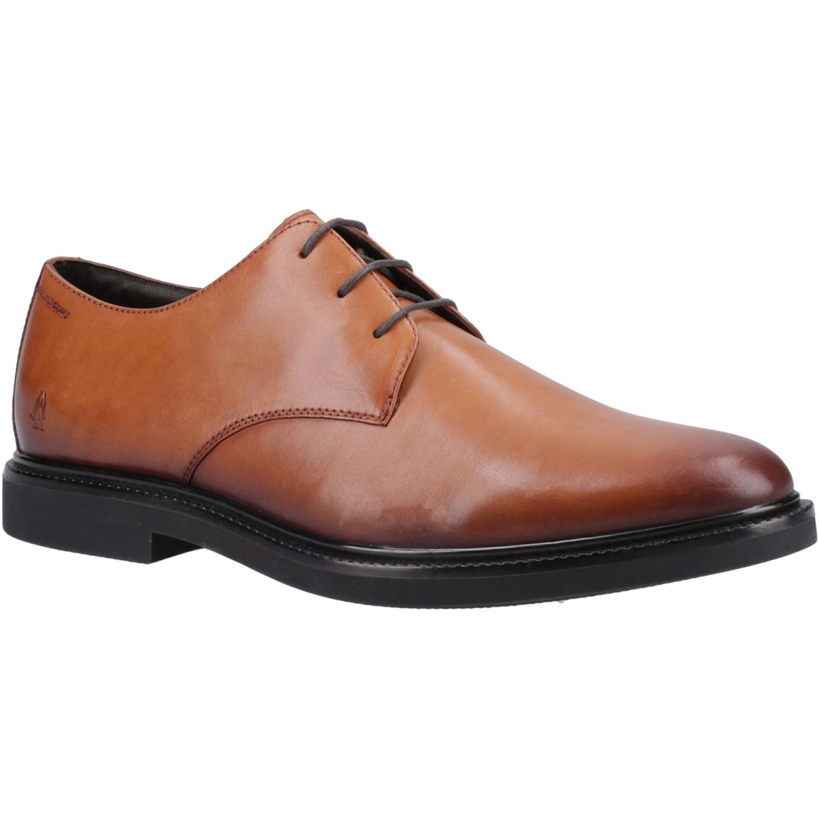 Hush Puppies Kye Herren Lederschuhe In Tan Zum Schnüren