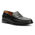 Ben Sherman Hester Leder Herren Schwarze Loafer