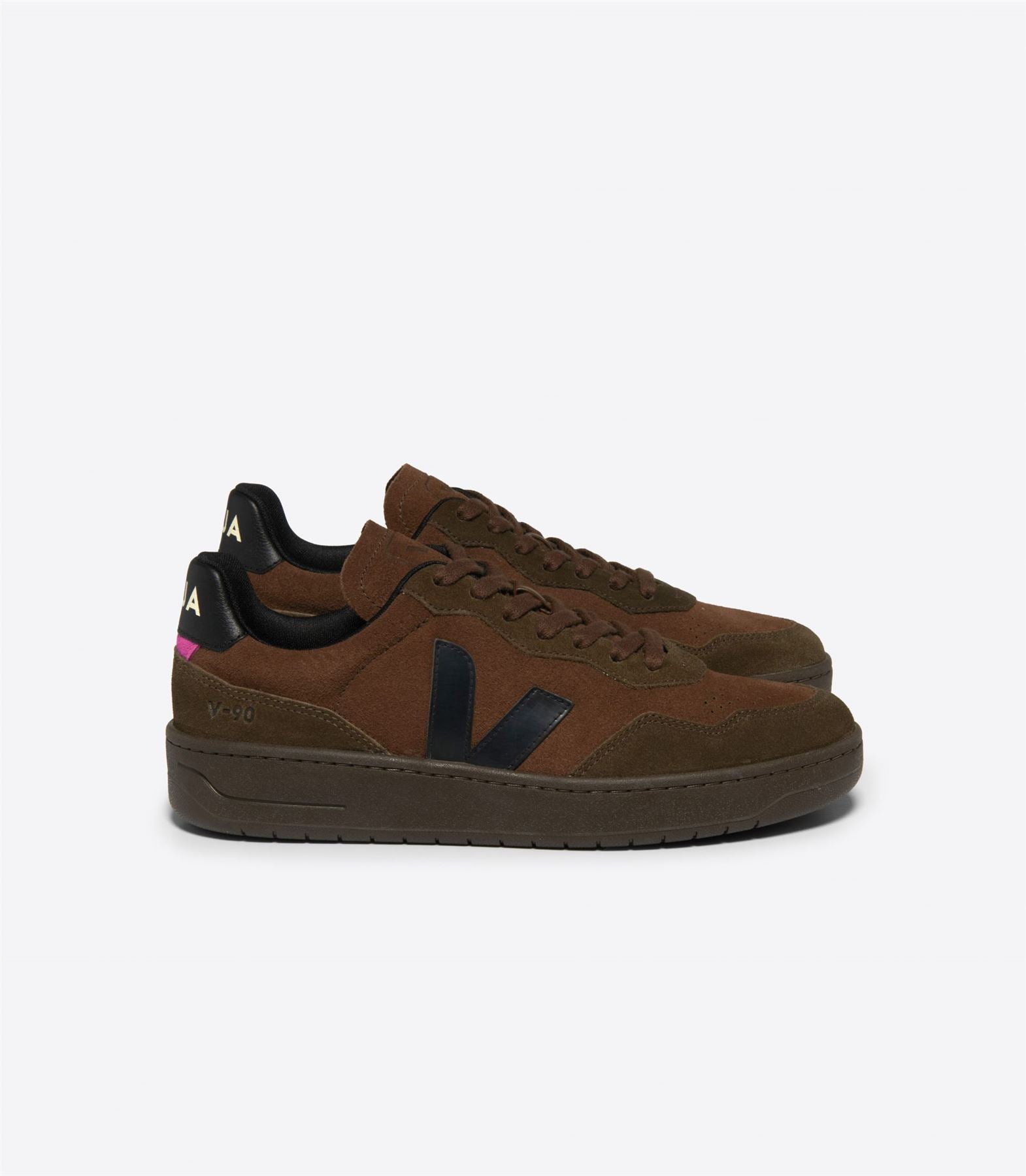 Veja V-90 Wildleder Damen Sneaker In Braun