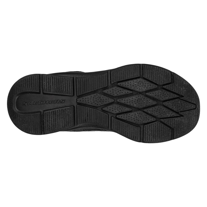 Skechers Microspec Texlor Jungen Sneaker Aus Polyester In Schwarz
