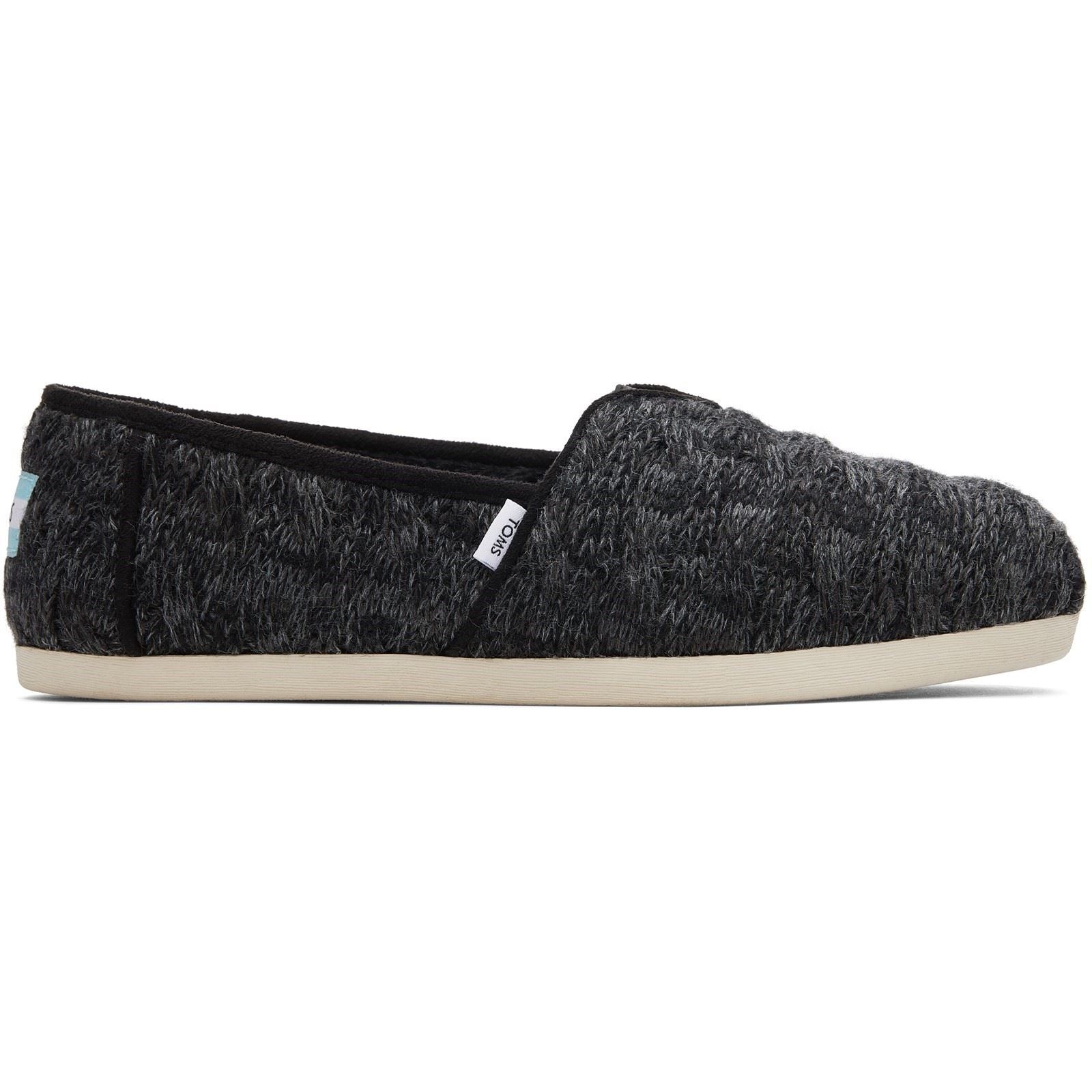 TOMS Alpargata Cloudbound Polyester Damen Schwarz Hausschuhe