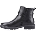 Hush Puppies Tove Damen Schwarze Farbe Lederstiefel