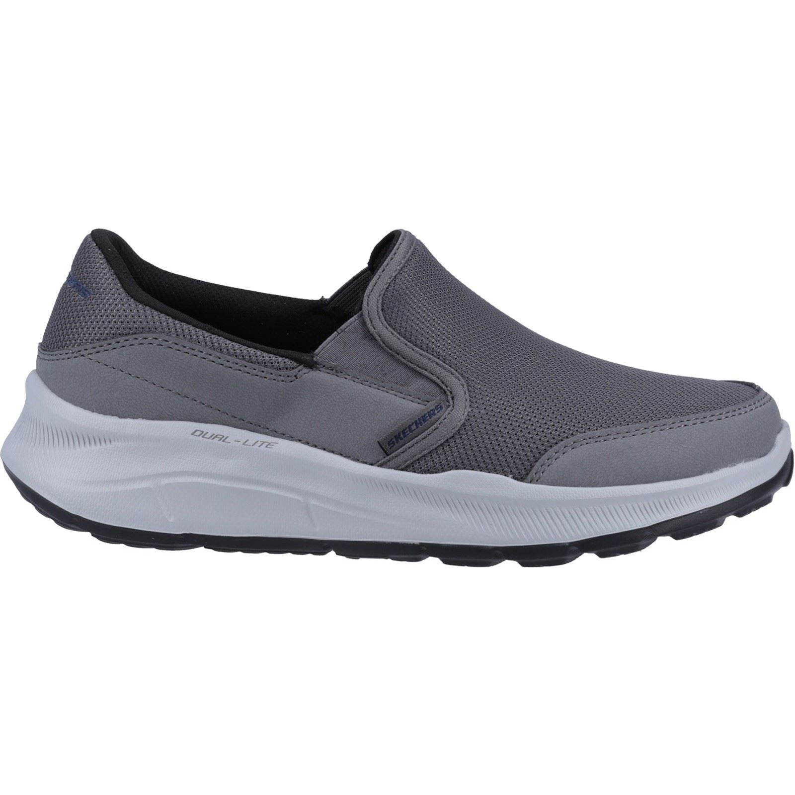 Skechers Equalizer 5.0 Persistable Textile Herren-Sneaker In Anthrazit