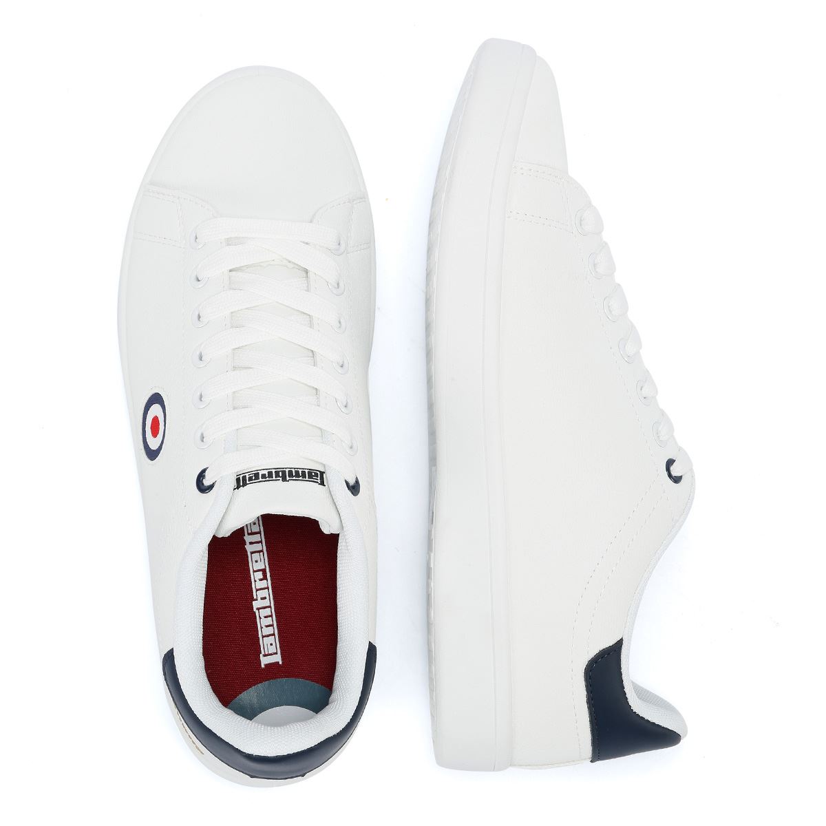 Lambretta Pinball 2 Herren Weiße Turnschuhe
