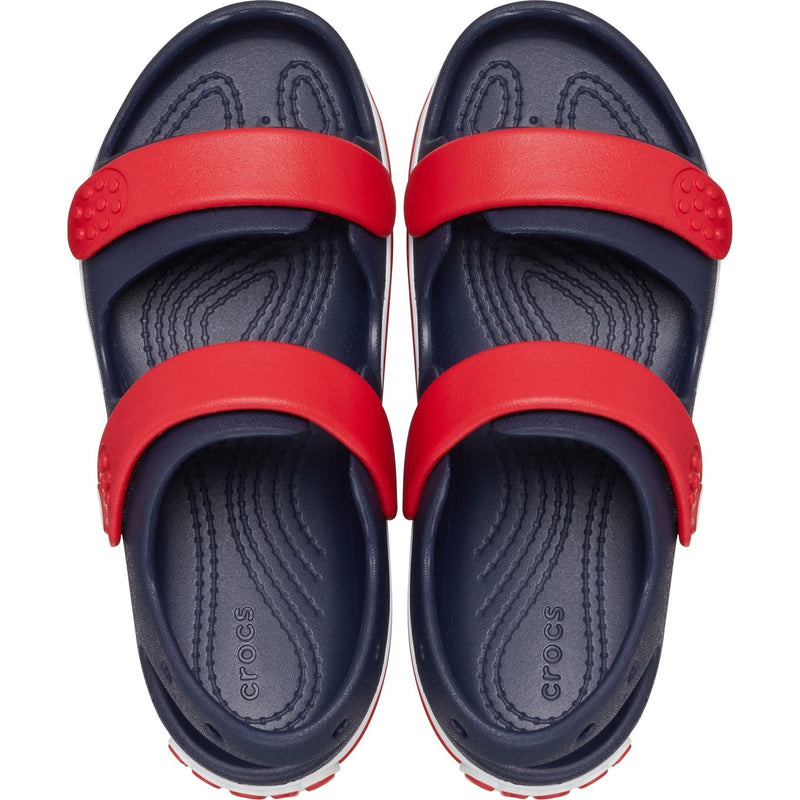 Crocs Crocband Play Thermoplastische Navy/Varsity Red Sandalen