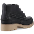 Sperry Savanna Leder Damen Schwarze Stiefel