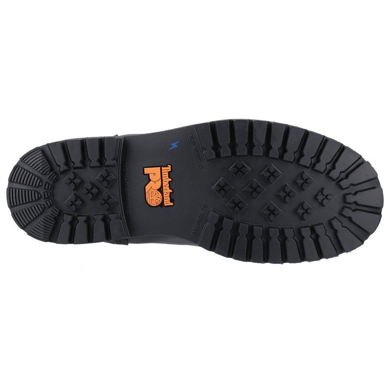 Timberland Pro Ikonische Schwarze Sicherheitsschuhe Aus Leder
