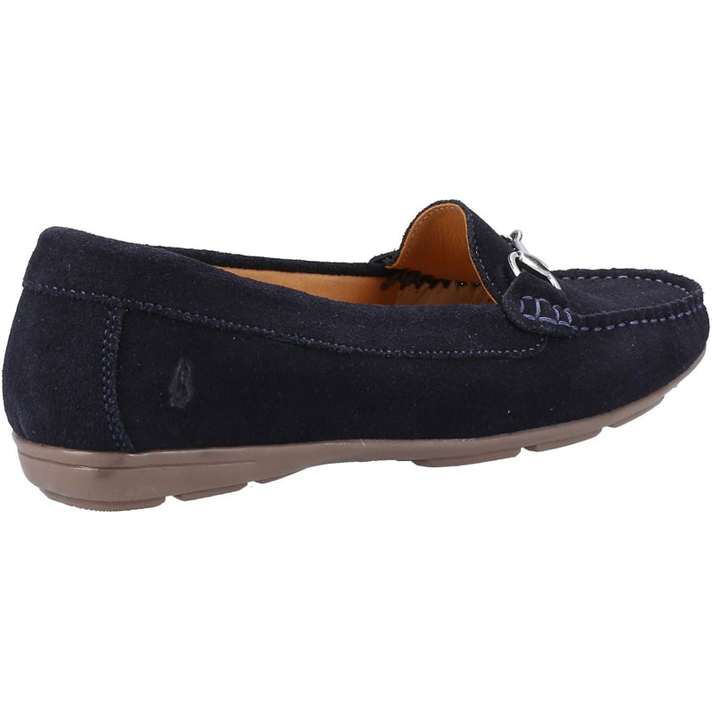 Hush Puppies Molly Snaffle Wildleder Damen Marineblau Loafers