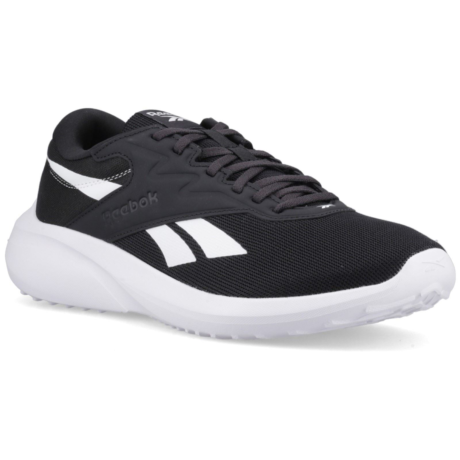 Reebok Lite 5 Trainer Lite Fünf Sneaker Textil Herren Schwarz/Weiß/Gewaschenes Schwarz Sneakers