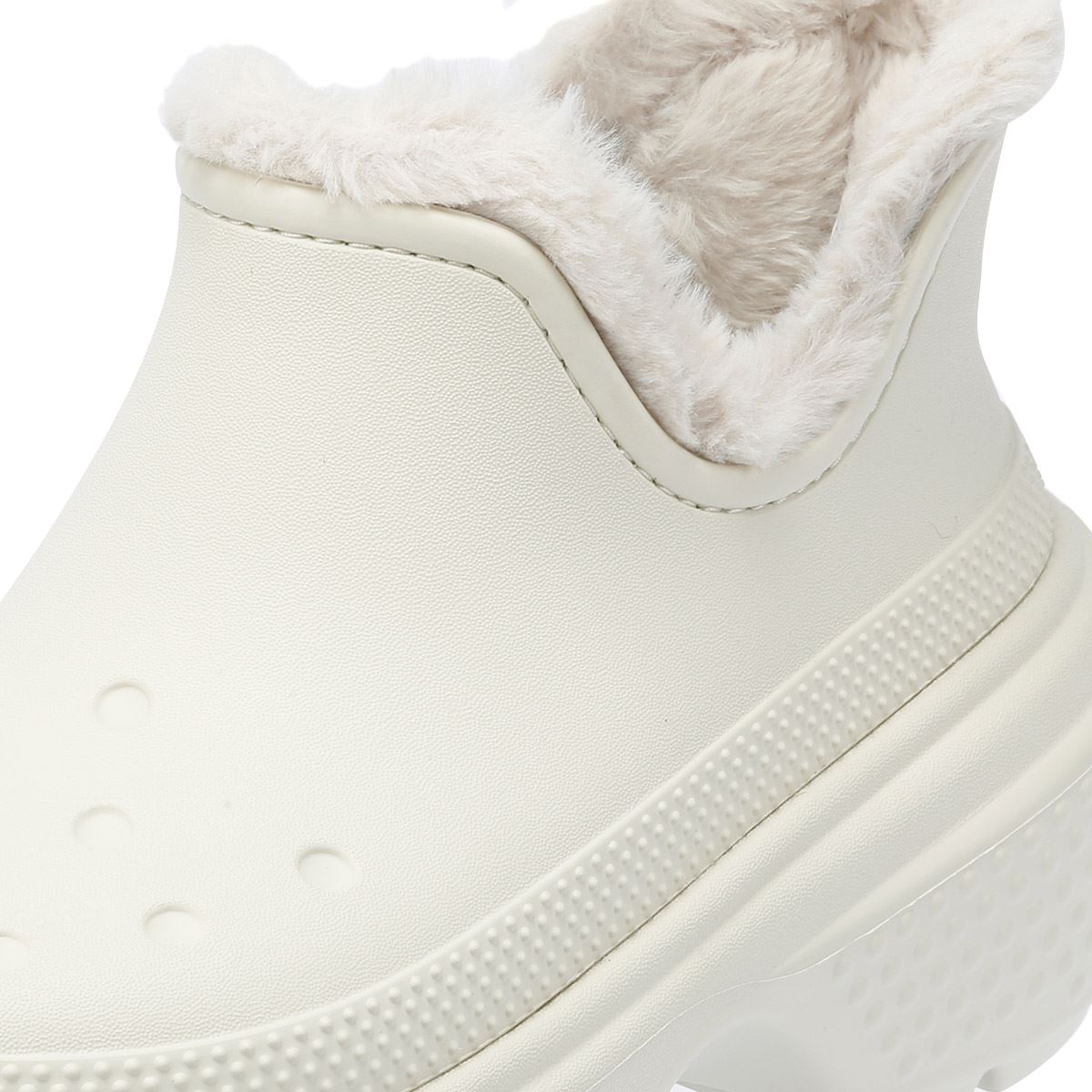 Crocs Stomp Lined Shorty Damen Weiße Stiefel