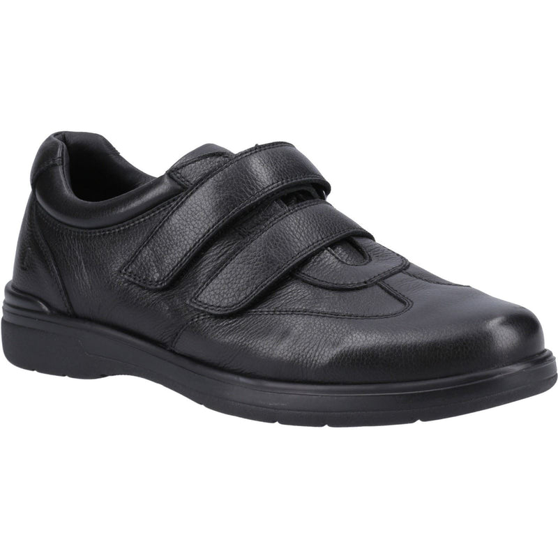 Hush Puppies Magnus Leder Herren Schwarze Loafer
