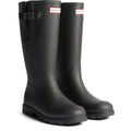 Hunter Field Downpour Gummi Damen Schwarze Farbe Gummistiefel