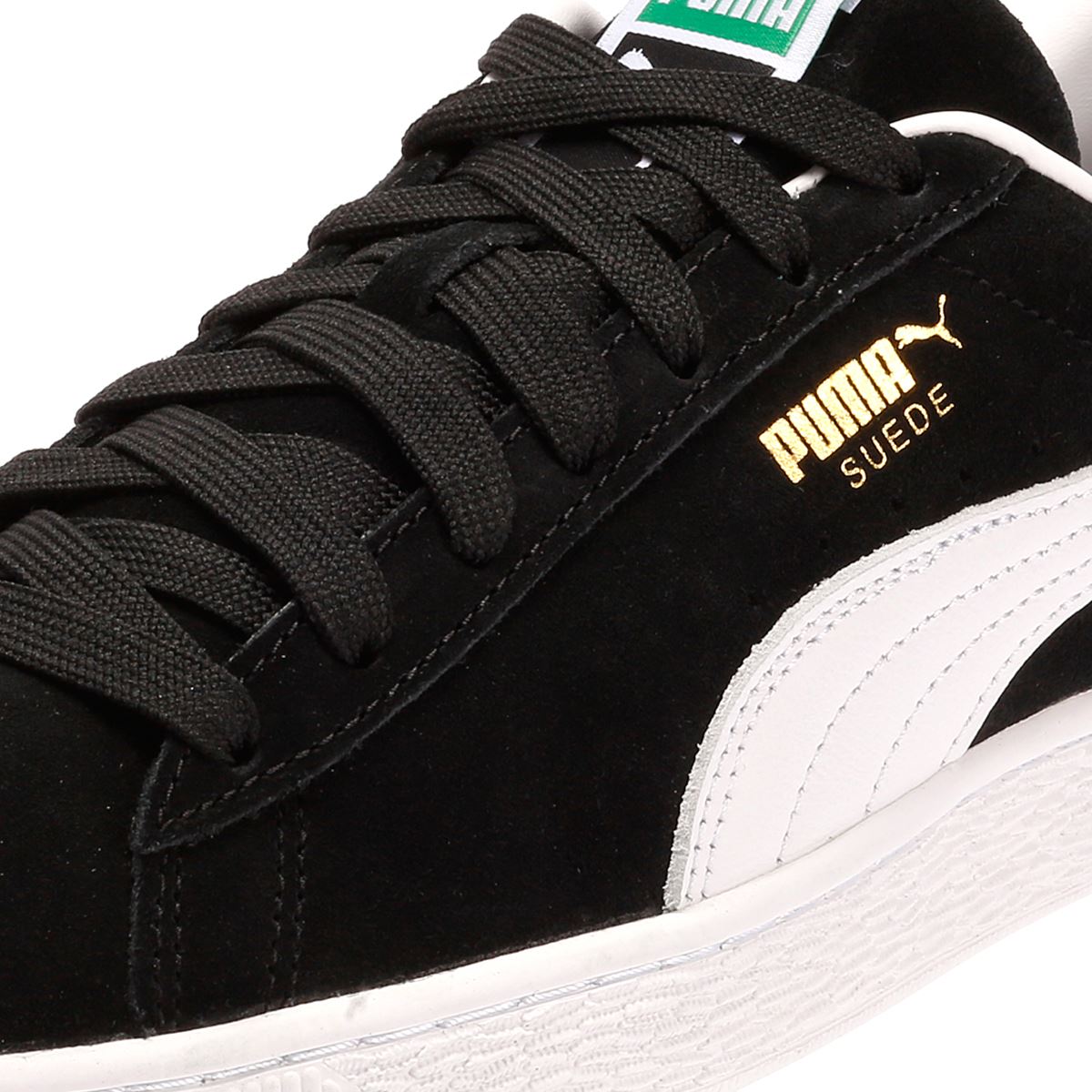 Puma Suede Classic Wildleder Schwarze Sneaker