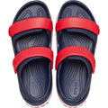 Crocs Crocband Play Thermoplastische Navy/Varsity Red Sandalen