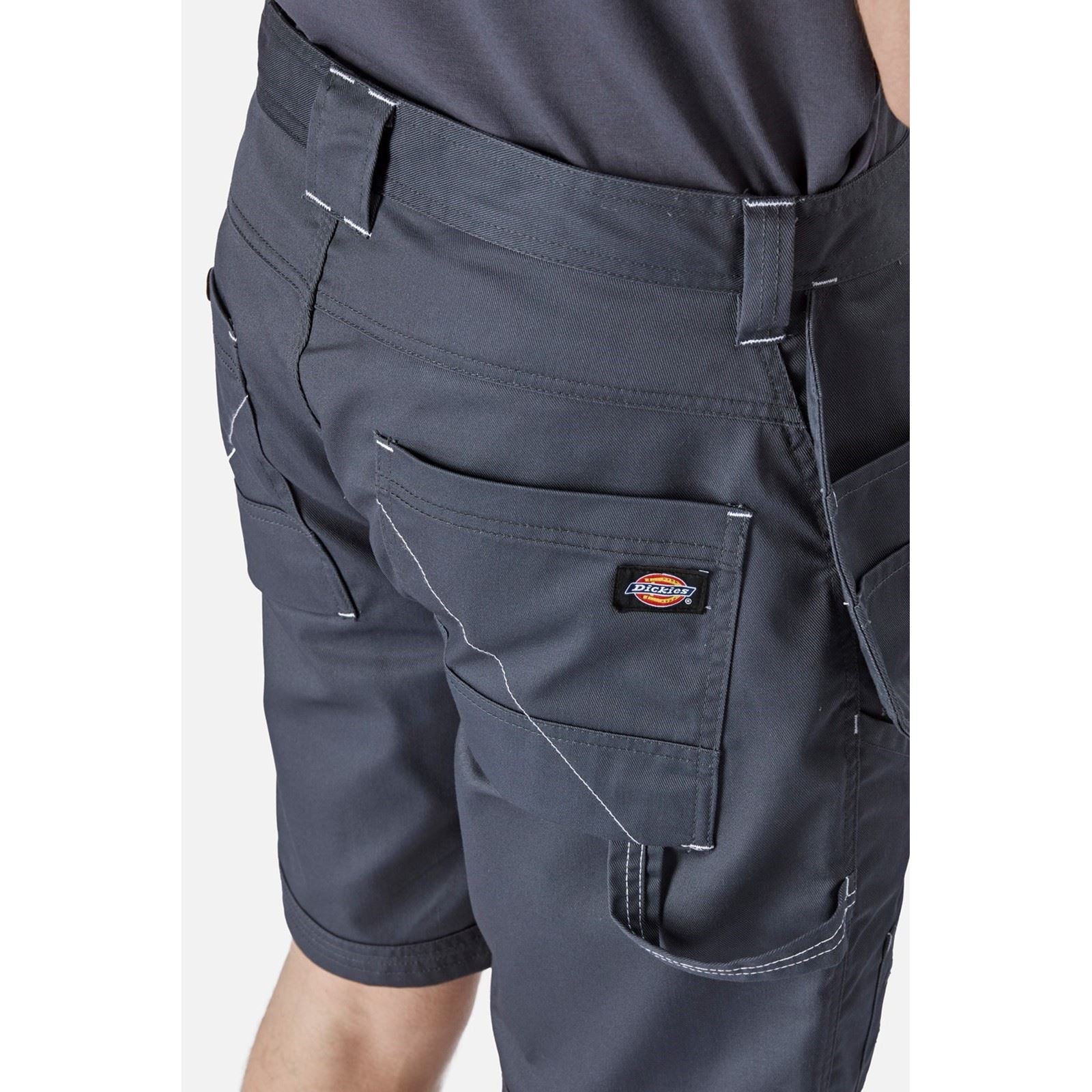 Dickies Redhawk Pro Work Polyester Herren Grau Arbeitskurze Hosen