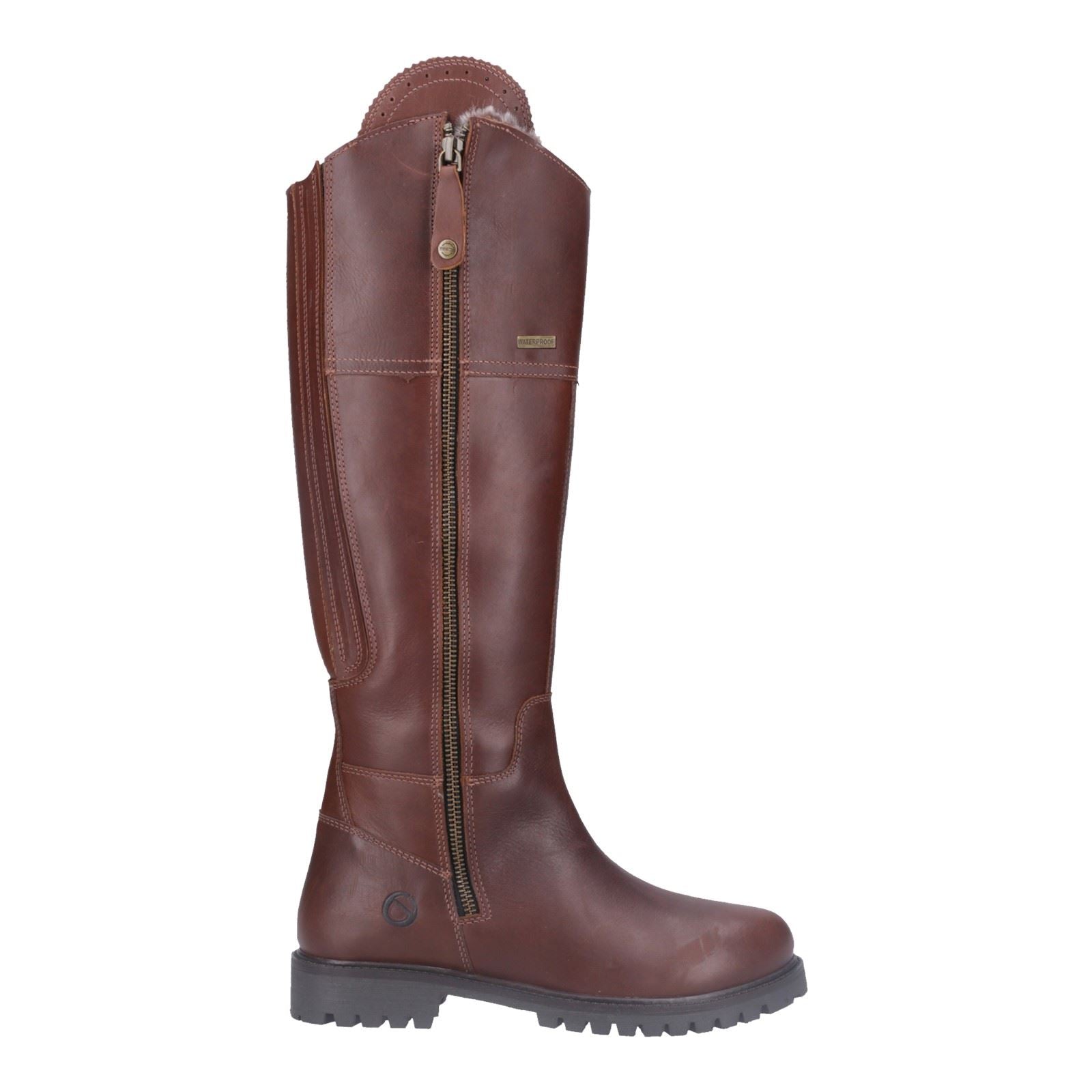Cotswold Oldachre Damenstiefel aus braunem Leder