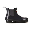 Hunter Original Chelsea Gloss Gummistiefel Für Damen In Marineblau