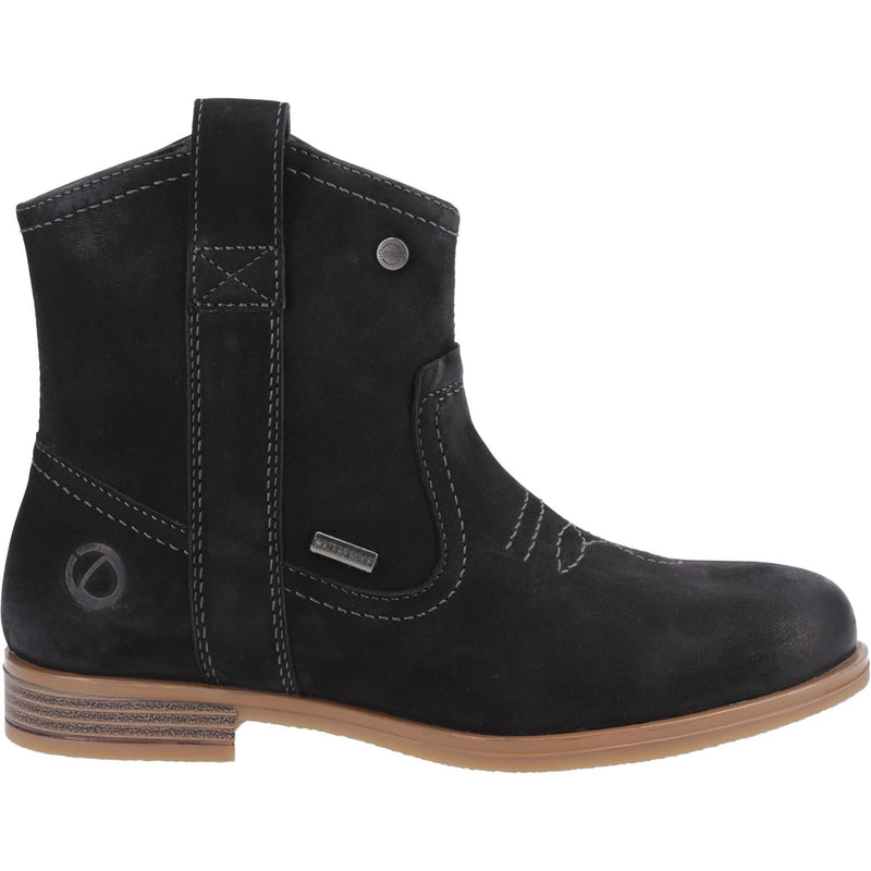 Cotswold Signet Damen Schwarze Farbe Lederstiefel