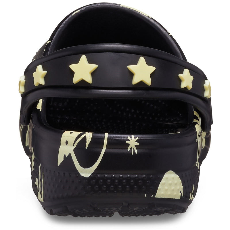 Crocs Classic Graphic Thermoplastische Schwarze Slipper