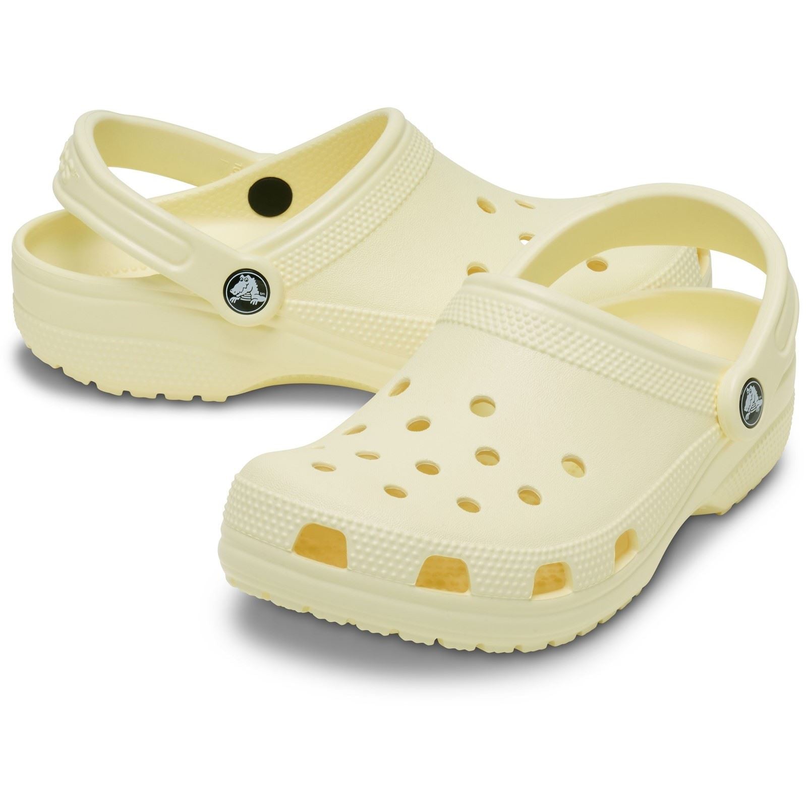 Crocs Classic Eva Damen Gelbe Leichte Clogs