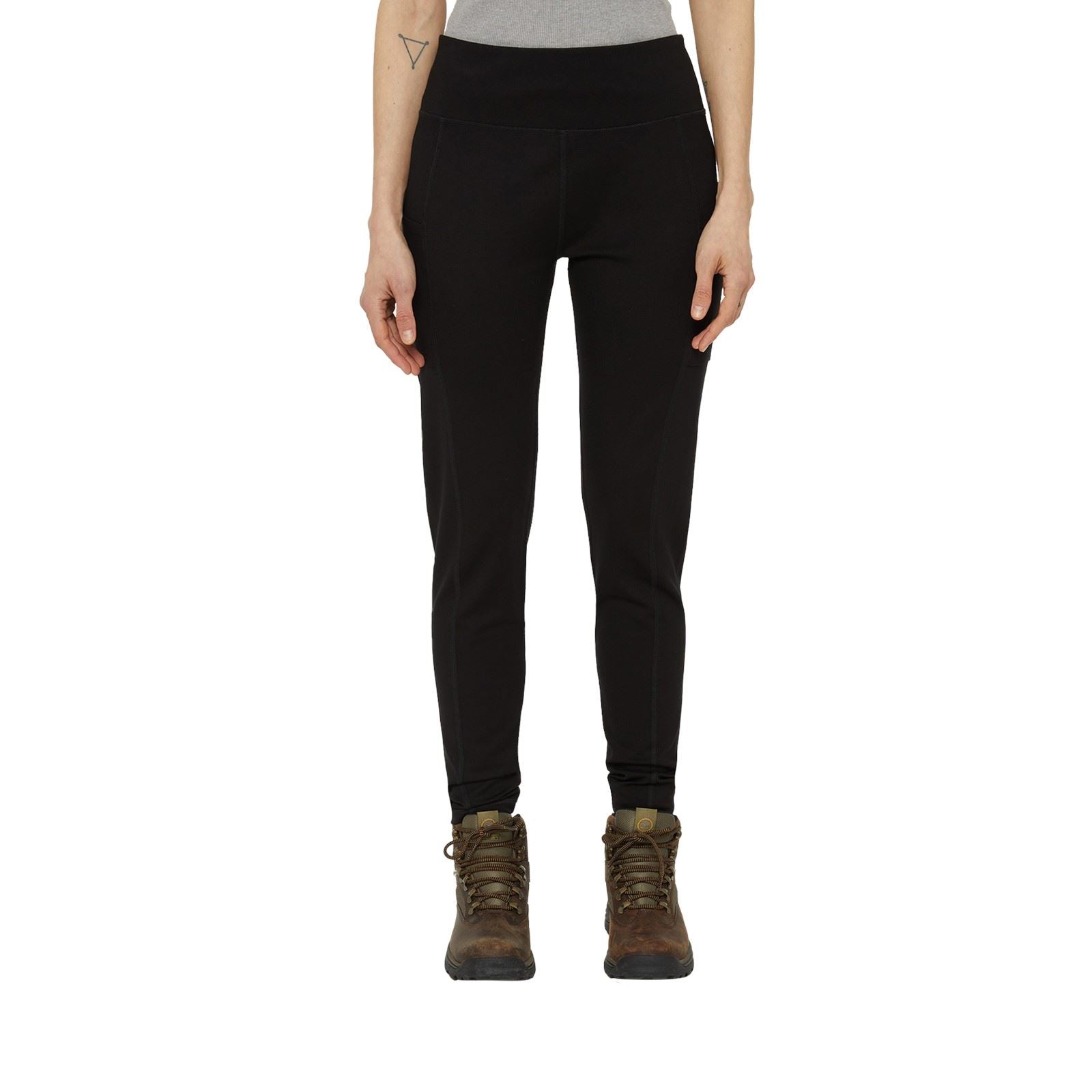 Dickies Double Pocket Legging Viskose Damen Schwarze Outdoor Hosen