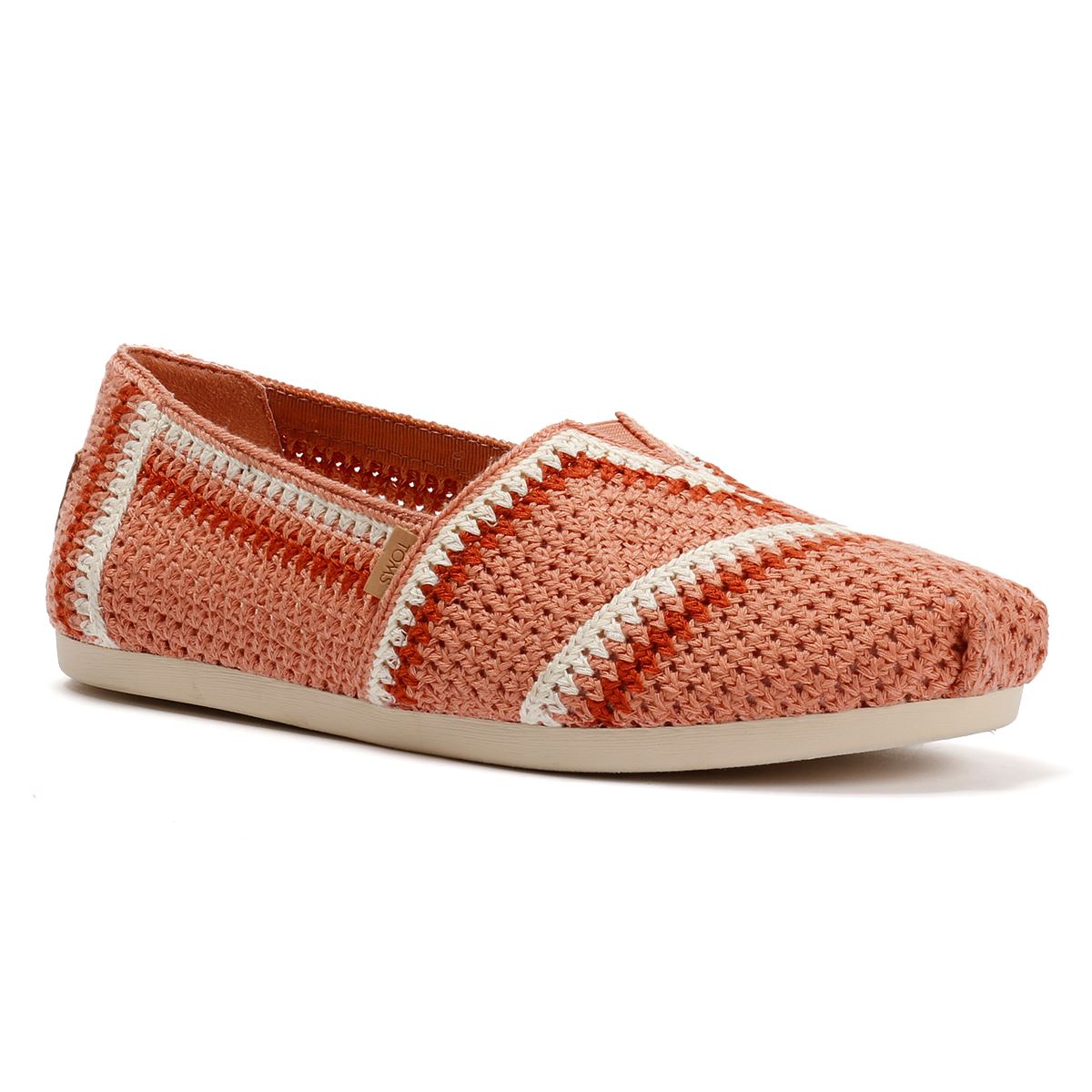TOMS Alpargata Classic Baumwoll Frauen Pinke Espadrilles