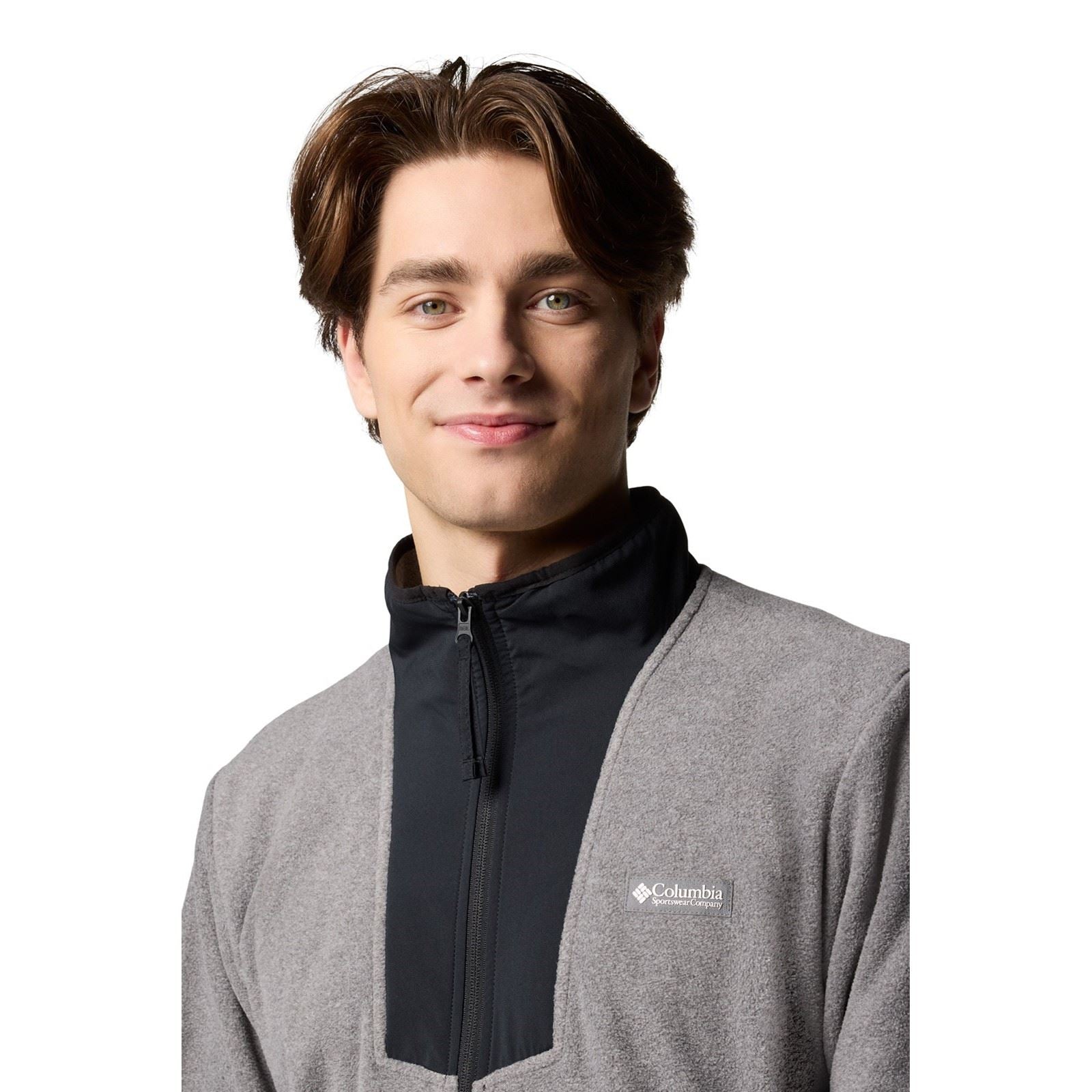 Columbia Sequoia Grove Full Zip Herren Graue Fleecejacke