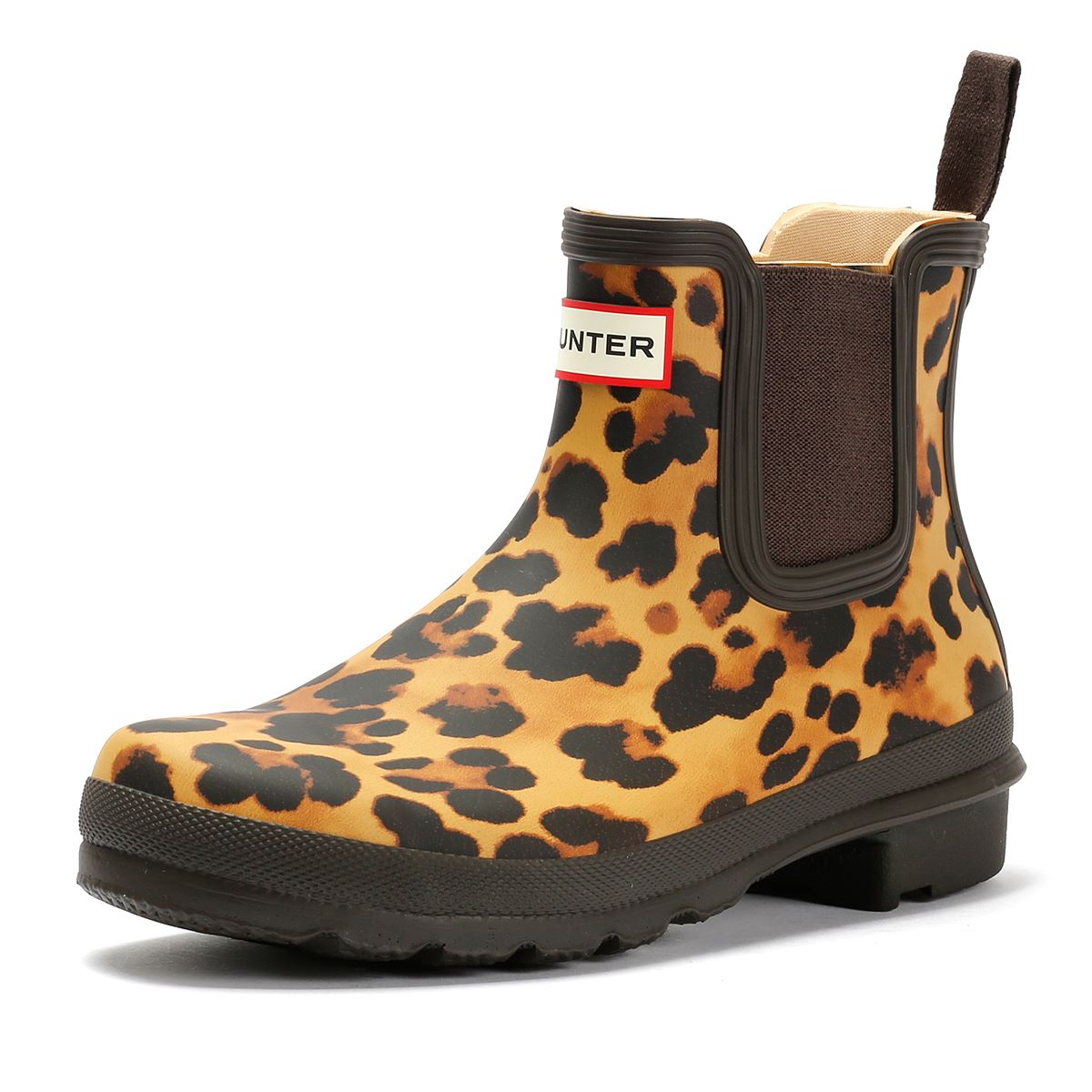 Hunter Original Chelsea Gummi Damen Braune Gummistiefel