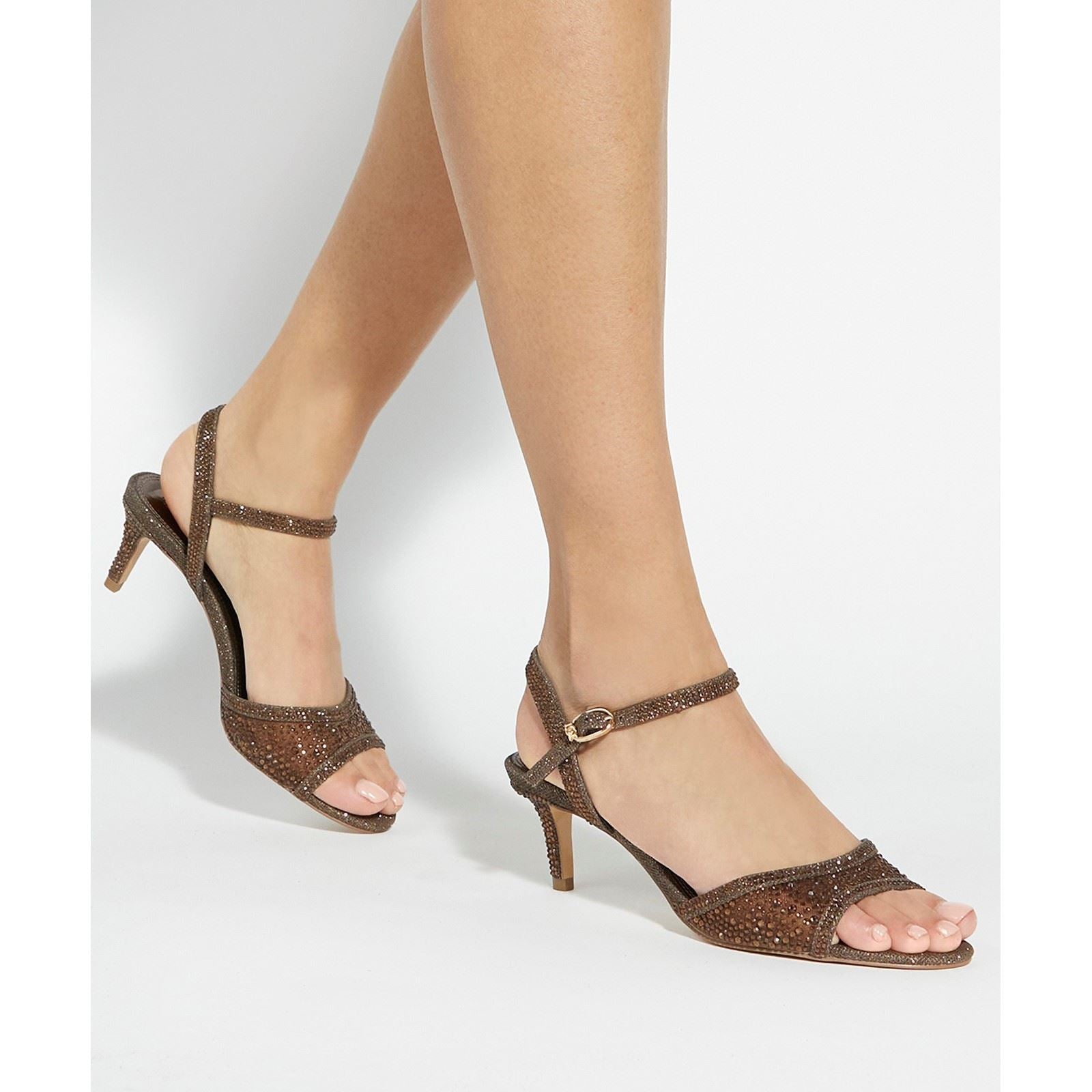 Dune Manicure Damen Braune Sandalen