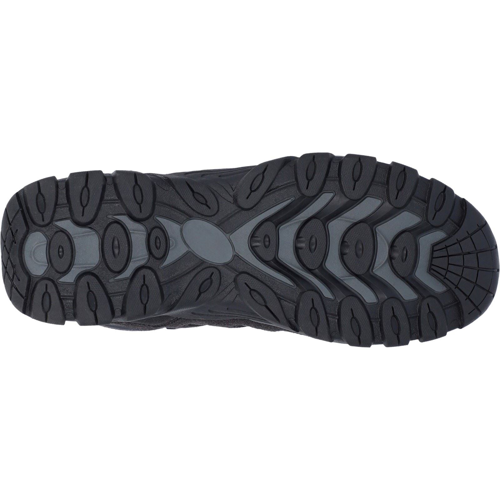 Hi-Tec Corzo Mid Polyurethan Herren Wanderstiefel In Anthrazit/Marinblau