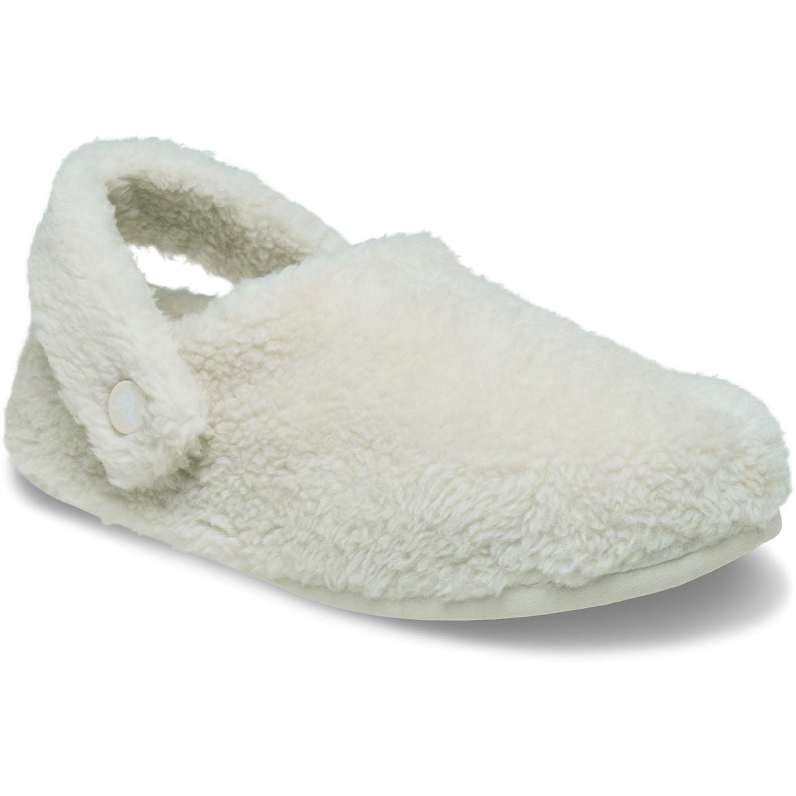 Crocs Classic Cozzzy Polyester Damen Stucco Hausschuhe