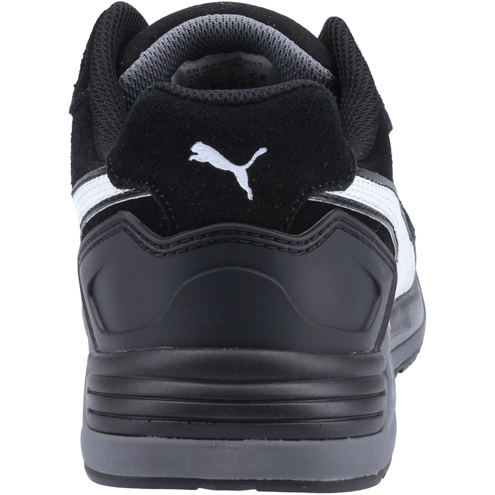 Puma Safety Airtwist Low S3 Wildleder Schwarz Sicherheitsschuhe