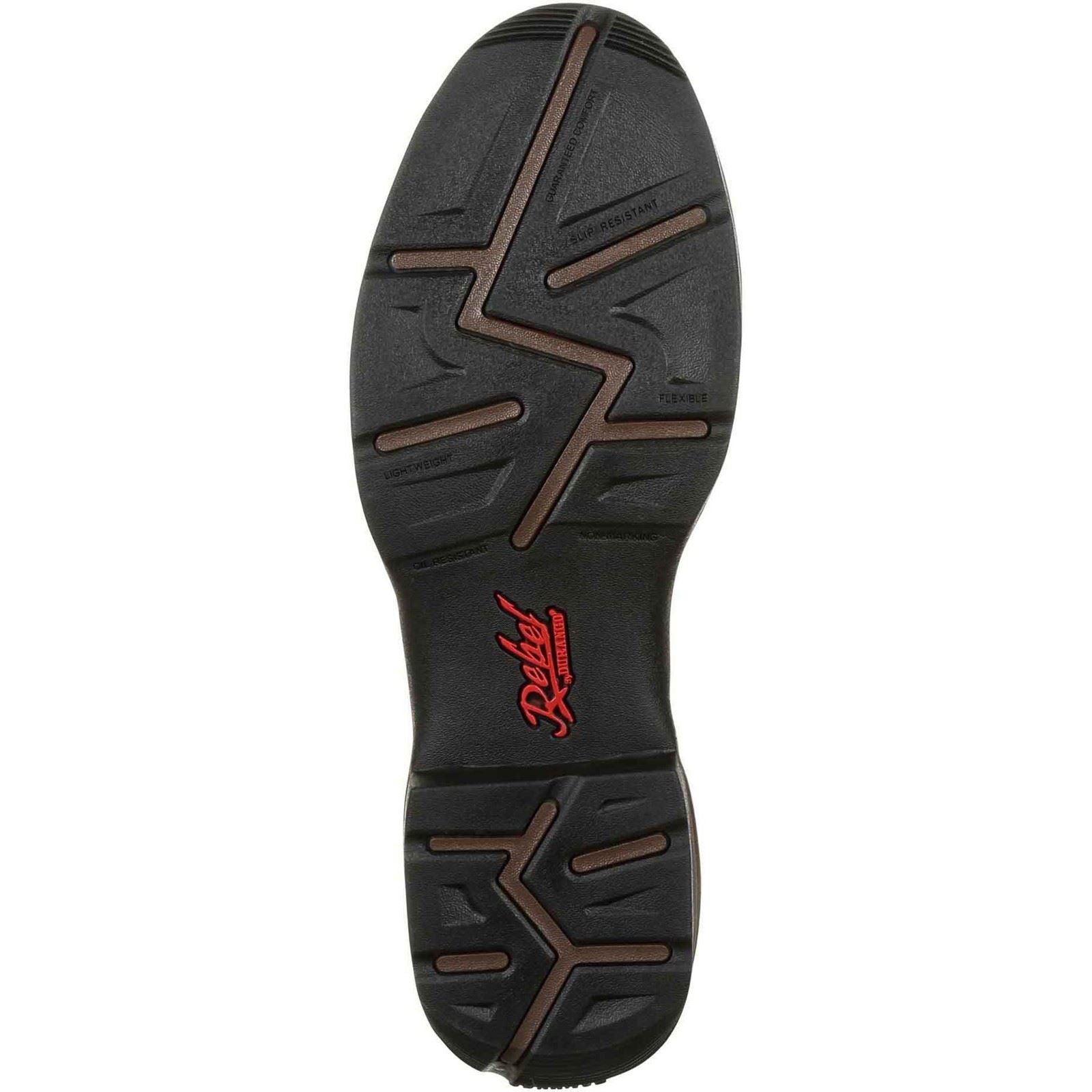 Durango Rebel Leder Herren Stiefel In Coyote Braun