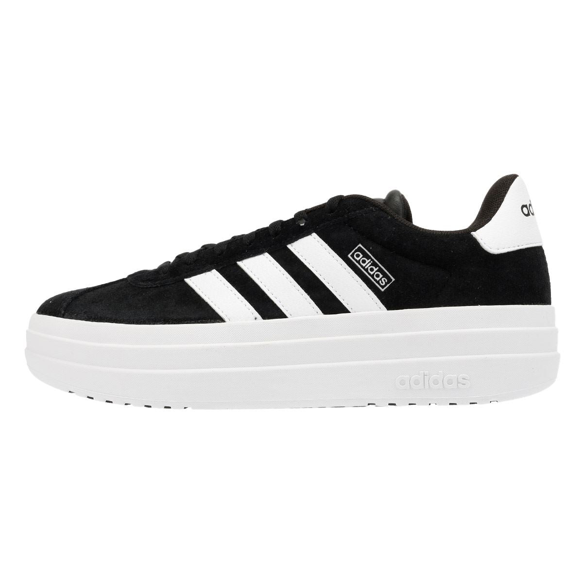 Adidas VL Court Bold Damen Sneaker Aus Schwarzem Leder