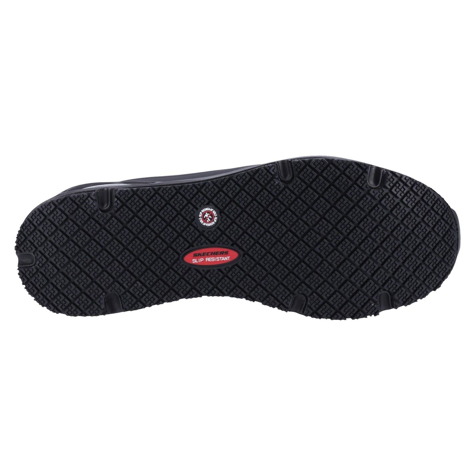 Skechers Workwear Work Relaxed Fit: Uno SR Frauen Schwarz Sicherheits-Sneaker