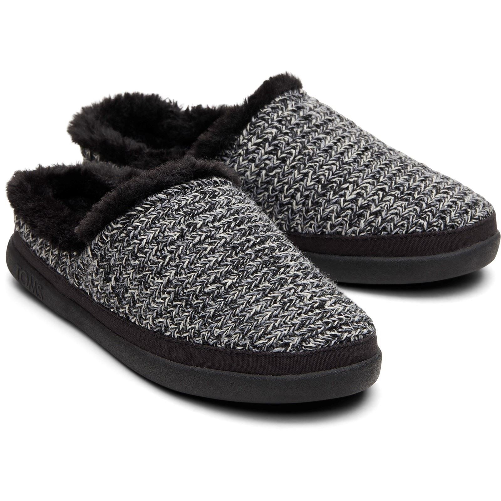 TOMS Sage Polyester Mischung Damen Schwarze Farbe Multi Gemütliche Pullover Strick Hausschuhe