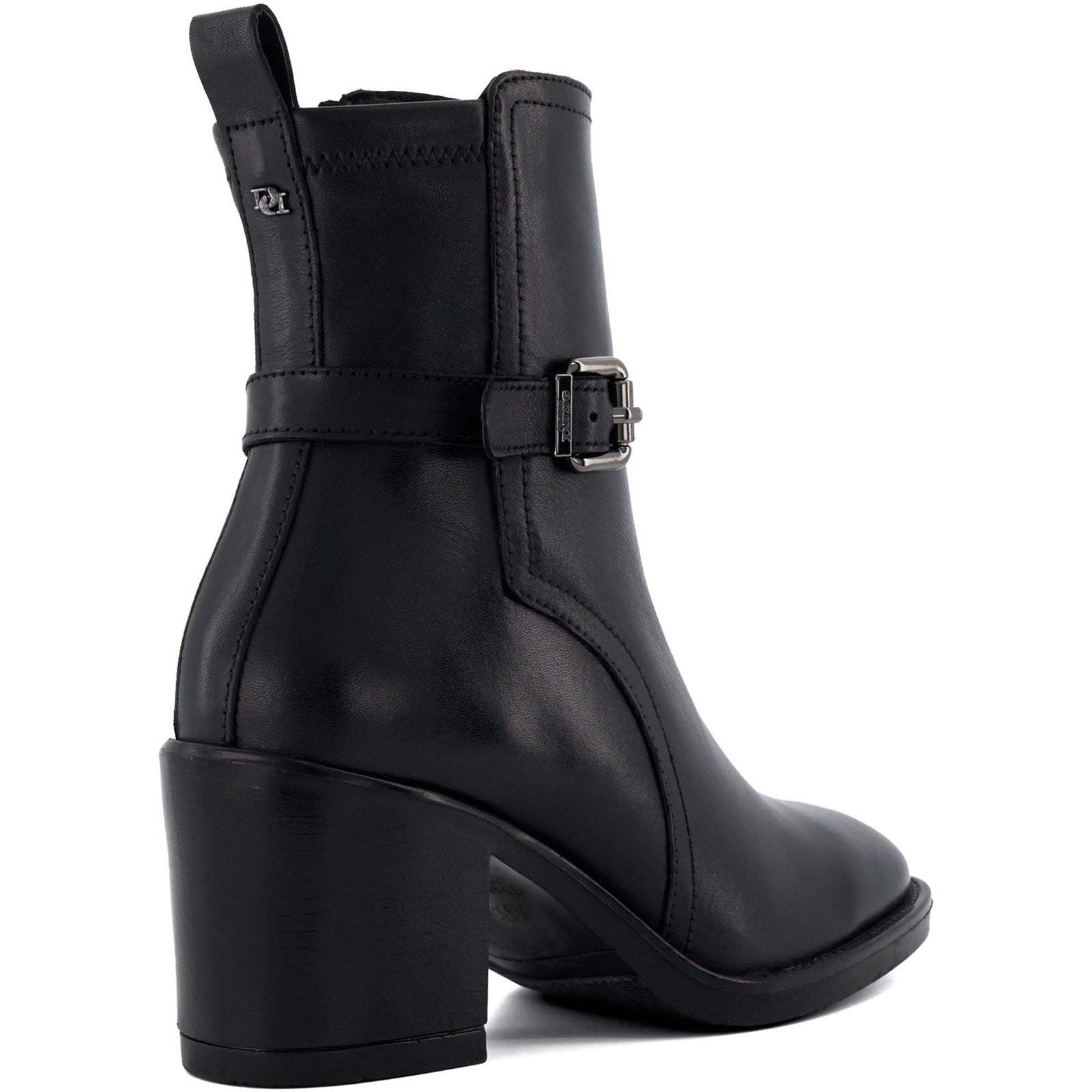 Dune Prance Damenlederstiefel In Schwarz