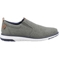 Hush Puppies Benny Canvas Herren Khaki Slipper