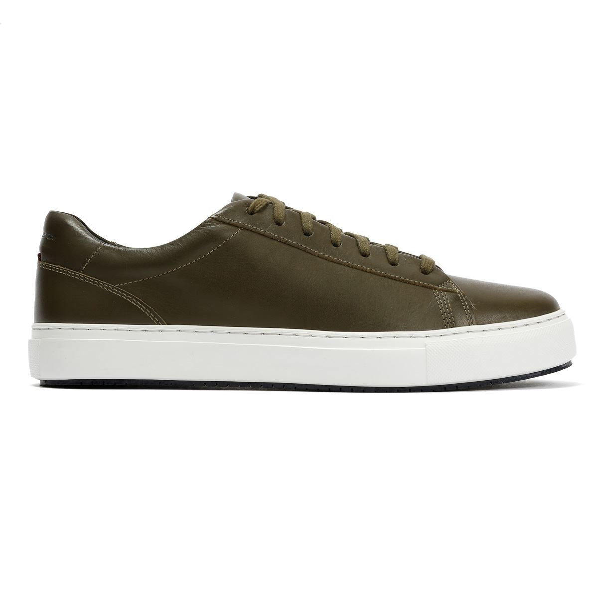 Ben Sherman Ace Cupsole Leder Herren Grüne Sneakers