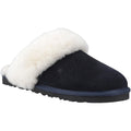 Hush Puppies Samantha Damen Hausschuhe aus Wildleder in Marineblau