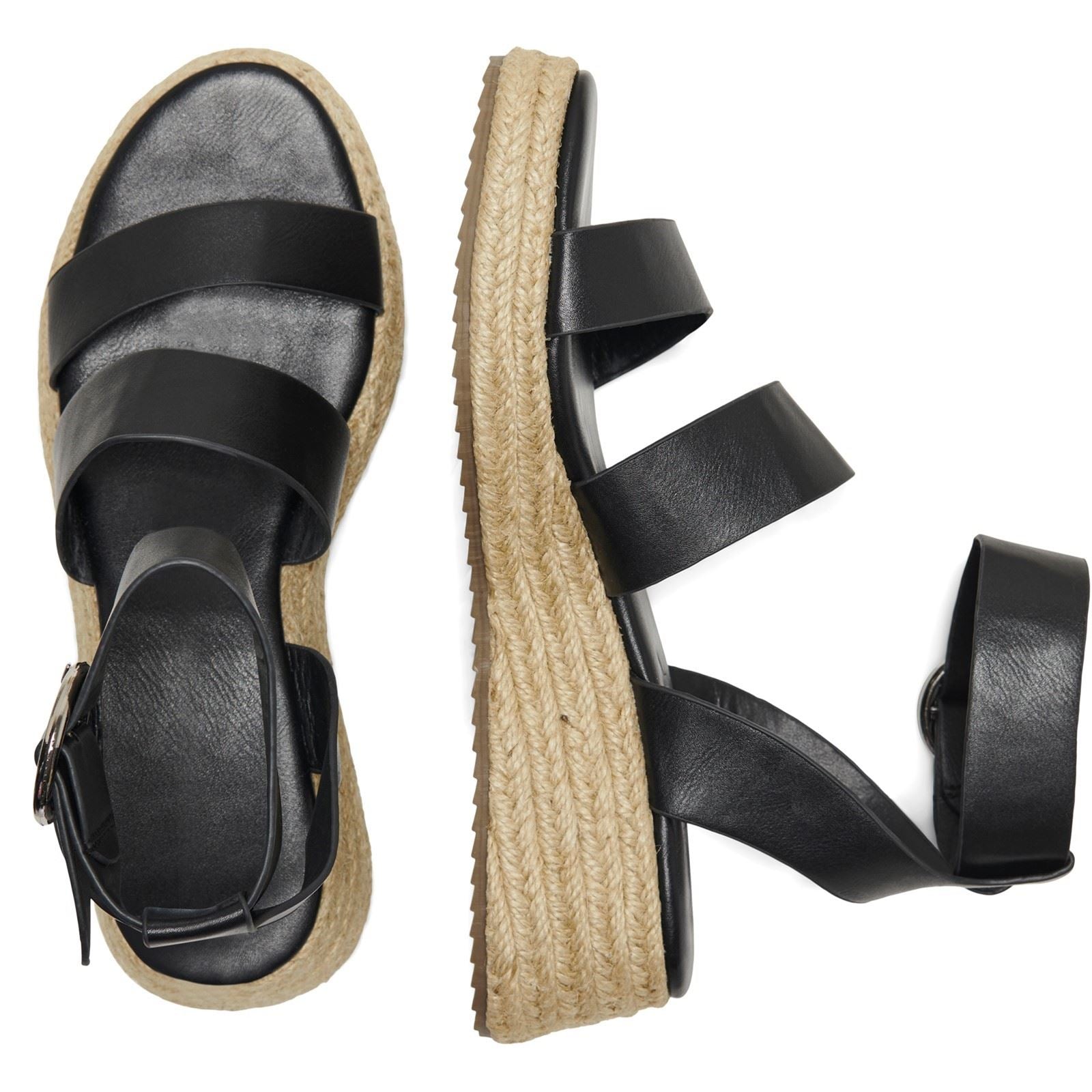 ONLY MINERVA 1 Synthetik Damenschwarze Espadrilles