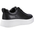 Hush Puppies Harlow Damen Sneaker Aus Schwarzem Leder