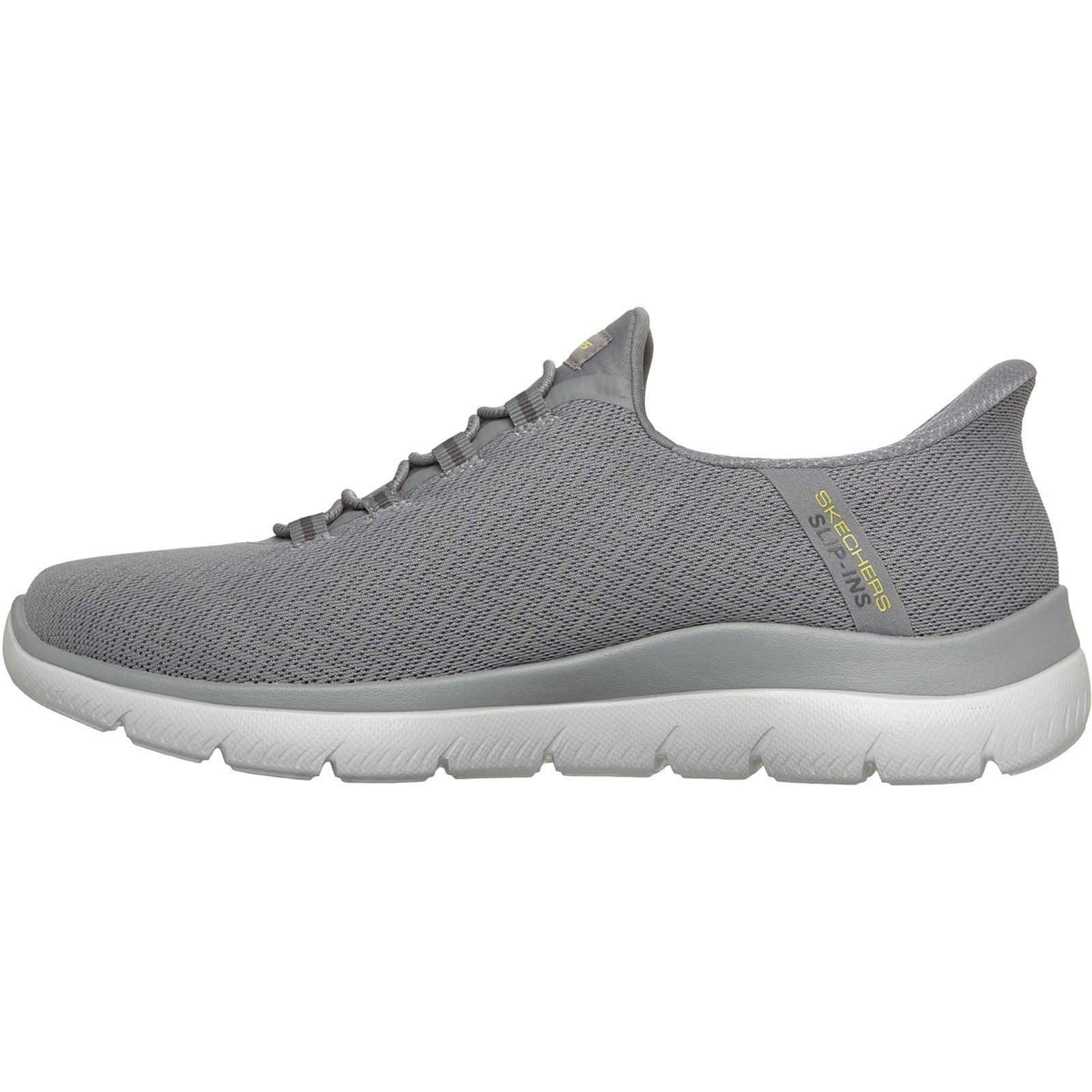 Skechers Arch Fit Summits Kynor Polyester Herren Sneakers In Grau/Lime