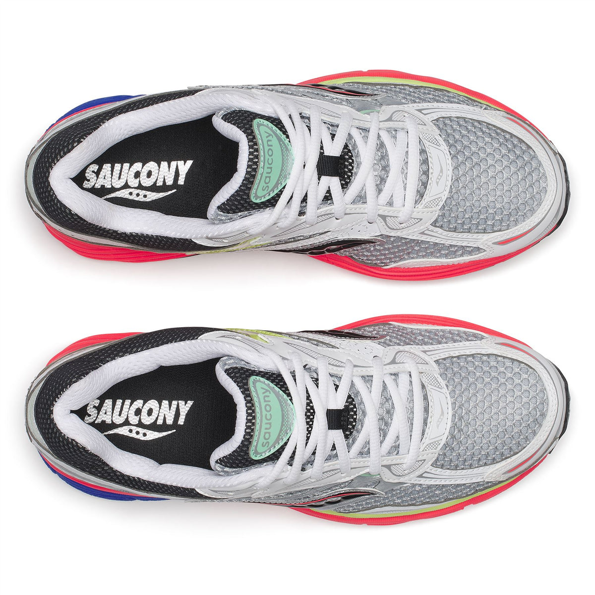 Saucony Progrid Omni 9 Silberne Turnschuhe