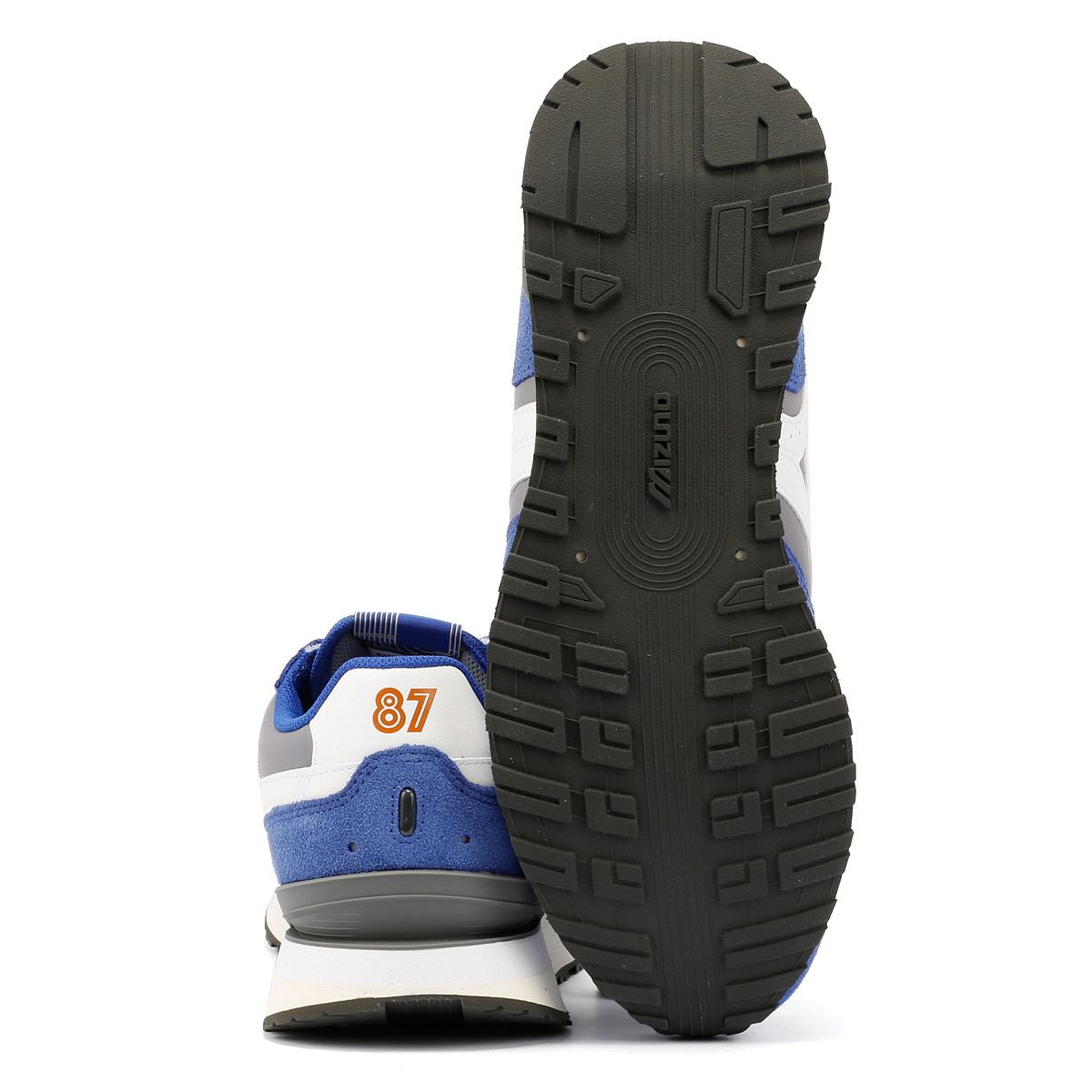 Mizuno RB87 Blaue Wildleder-Sneakers