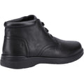 Hush Puppies Malcolm Leder Herren Schwarze Stiefel