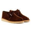 Clarks Originals Desert Trek Wildleder Herren Braune Schnürschuhe