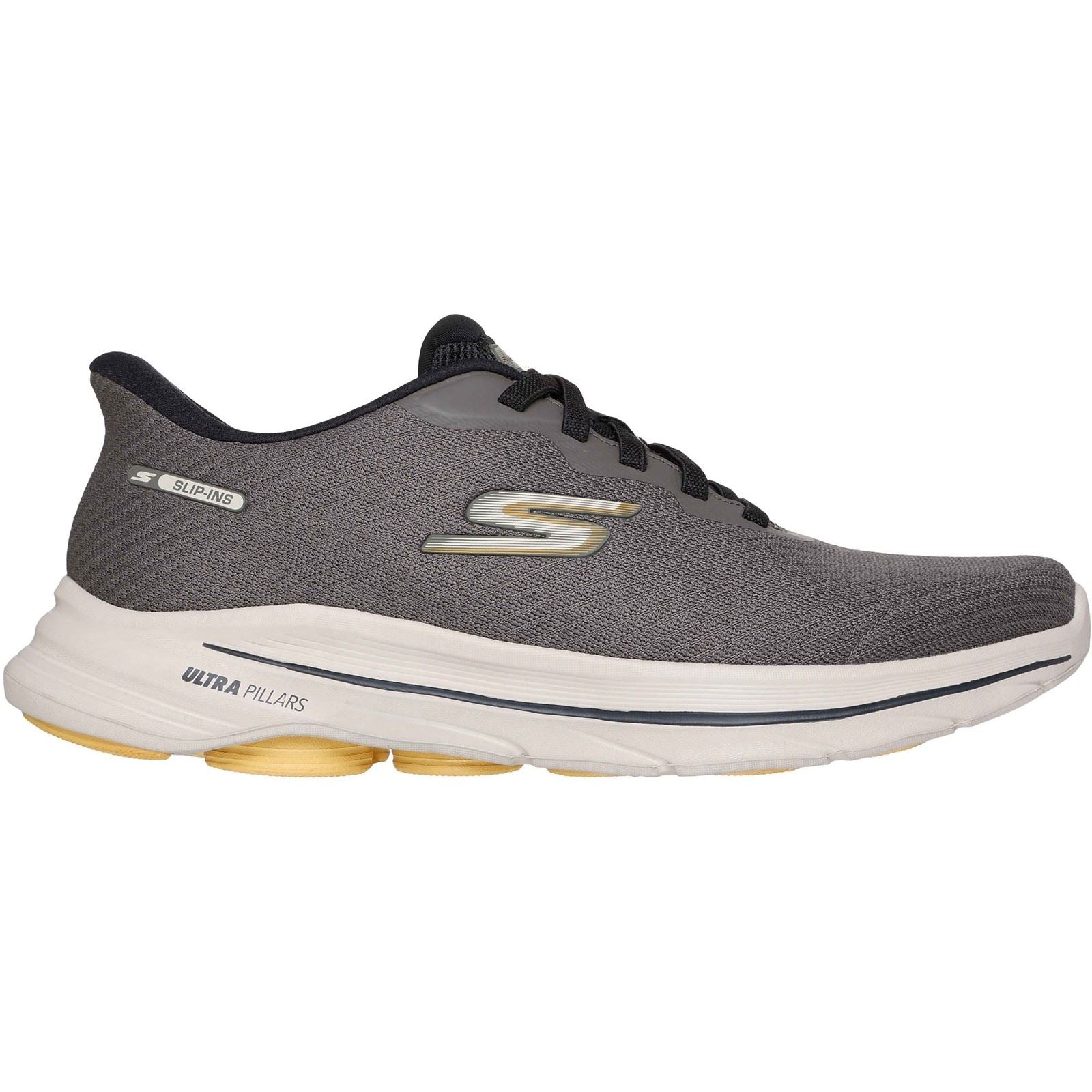Skechers GO WALK 8 Pate Textile Herren Sneaker In Taupe