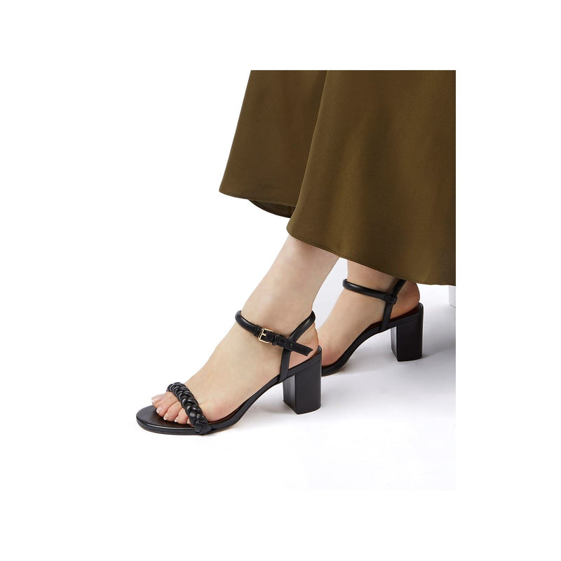 Dune Jaslyn Leder Damen Schwarze Absätze